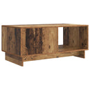 vidaXL Dohányzóasztal Antik Fa 90 x 50 x 40 cm Szerelt Fa