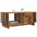 vidaXL Dohányzóasztal Antik Fa 90 x 50 x 40 cm Szerelt Fa