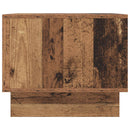 vidaXL Dohányzóasztal Antik Fa 90 x 50 x 40 cm Szerelt Fa