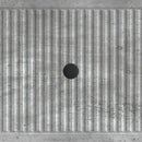 vidaXL Dohányzóasztal fiókkal Betonszürke 49 x 50 x 40 cm Szerelt Fa