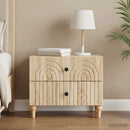 vidaXL Éjjeliszekrény Sonoma Tölgy 62 x 34,5 x 48 cm Szerelt Fa
