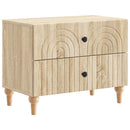 vidaXL Éjjeliszekrény Sonoma Tölgy 62 x 34,5 x 48 cm Szerelt Fa
