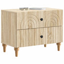 vidaXL Éjjeliszekrény Sonoma Tölgy 62 x 34,5 x 48 cm Szerelt Fa