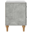 vidaXL Éjjeliszekrény fiókkal Betonszürke 62 x 34,5 x 48 cm Szerelt Fa