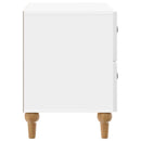 vidaXL Éjjeliszekrény Magasfényű Fehér 62 x 34,5 x 48 cm Szerelt Fa