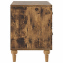 vidaXL Éjjeliszekrény Füstös Tölgy 62 x 34,5 x 48 cm Szerelt Fa