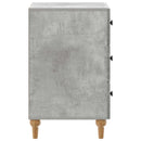 vidaXL Éjjeliszekrény fiókkal Betonszürke 43x 41 x 66,5 cm Szerelt Fa
