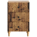 vidaXL Éjjeliszekrény fiókkal Antik Fa 43x 41 x 66,5 cm Szerelt Fa