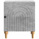 vidaXL Éjjeliszekrény Betonszürke 43 x 34,5 x 50 cm Szerelt Fa