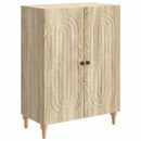 vidaXL Széf Sonoma Tölgy 66 x 34,5 x 90 cm Szerelt Fa