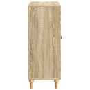 vidaXL Széf Sonoma Tölgy 66 x 34,5 x 90 cm Szerelt Fa