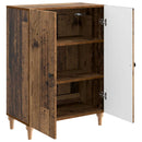 vidaXL Széf Antik Fa 66 x 34,5 x 90 cm Szerelt Fa