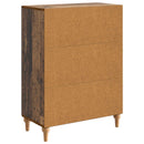 vidaXL Széf Antik Fa 66 x 34,5 x 90 cm Szerelt Fa