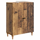 vidaXL Széf Antik Fa 66 x 34,5 x 90 cm Szerelt Fa