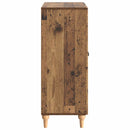 vidaXL Széf Antik Fa 66 x 34,5 x 90 cm Szerelt Fa
