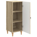 vidaXL Széf Sonoma Tölgy 33 x 34,5 x 90 cm Szerelt Fa