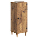 vidaXL Széf Antik Fa 33 x 34,5 x 90 cm Szerelt Fa