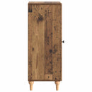 vidaXL Széf Antik Fa 33 x 34,5 x 90 cm Szerelt Fa