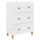 vidaXL Fiókos szekrény Fehér 66 x 34,5 x 90 cm Szerelt Fa