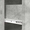 vidaXL Fiókos szekrény Betonszürke 66 x 34,5 x 90 cm Szerelt Fa