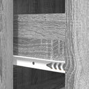vidaXL Fiókos szekrény Szürke Sonoma 66 x 34,5 x 90 cm Szerelt Fa