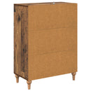 vidaXL Fiókos szekrény Antik Fa 66 x 34,5 x 90 cm Szerelt Fa