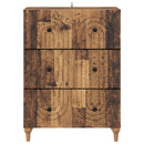 vidaXL Fiókos szekrény Antik Fa 66 x 34,5 x 90 cm Szerelt Fa