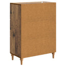 vidaXL Széf fiókkal Antik Fa 66 x 34,5 x 90 cm Szerelt Fa