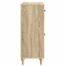 vidaXL Széf fiókkal Sonoma Tölgy 66 x 34,5 x 90 cm Szerelt Fa