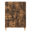vidaXL Széf Füstös Tölgy 66 x 34,5 x 90 cm Szerelt Fa