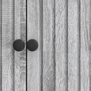 vidaXL Széf Szürke Sonoma 89 x 34,5 x 80 cm Szerelt Fa