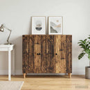 vidaXL Széf Antik Fa 89 x 34,5 x 80 cm Szerelt Fa