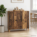 vidaXL Széf Antik Fa 89 x 34,5 x 80 cm Szerelt Fa