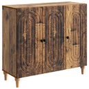 vidaXL Széf Antik Fa 89 x 34,5 x 80 cm Szerelt Fa