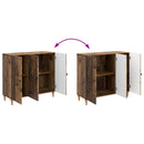 vidaXL Széf Antik Fa 89 x 34,5 x 80 cm Szerelt Fa