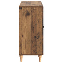 vidaXL Széf Antik Fa 89 x 34,5 x 80 cm Szerelt Fa