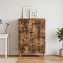 vidaXL Széf Füstös Tölgy 66 x 34,5 x 95 cm Szerelt Fa