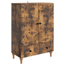 vidaXL Széf Füstös Tölgy 66 x 34,5 x 95 cm Szerelt Fa