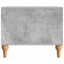 vidaXL Dohányzóasztal Betonszürke 90 x 50 x 40 cm Szerelt Fa