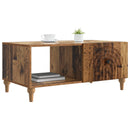 vidaXL Dohányzóasztal Antik Fa 90 x 50 x 40 cm Szerelt Fa