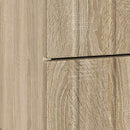 vidaXL Éjjeliszekrény Sonoma Tölgy 43 x 34,5 x 49,5 cm Szerelt Fa