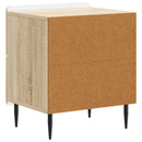 vidaXL Éjjeliszekrény Sonoma Tölgy 43 x 34,5 x 49,5 cm Szerelt Fa