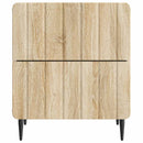 vidaXL Éjjeliszekrény Sonoma Tölgy 43 x 34,5 x 49,5 cm Szerelt Fa