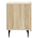 vidaXL Éjjeliszekrény Sonoma Tölgy 43 x 34,5 x 49,5 cm Szerelt Fa