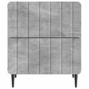 vidaXL Éjjeliszekrény Betonszürke 43 x 34,5 x 49,5 cm Szerelt Fa