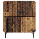 vidaXL Éjjeliszekrény 2 db Antik Fa 43 x 34,5 x 49,5 cm Szerelt Fa