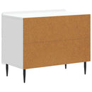 vidaXL Éjjeliszekrény fiókkal Fehér 62 x 34,5 x 49,5 cm Szerelt Fa