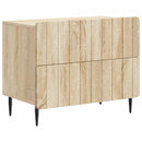 vidaXL Éjjeliszekrény Sonoma Tölgy 62 x 34,5 x 49,5 cm Szerelt Fa