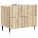 vidaXL Éjjeliszekrény Sonoma Tölgy 62 x 34,5 x 49,5 cm Szerelt Fa