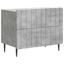 vidaXL Éjjeliszekrény Betonszürke 62 x 34,5 x 49,5 cm Szerelt Fa